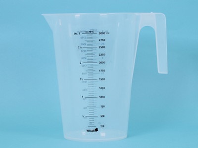 Pp 3L Plastic Measuring Cup