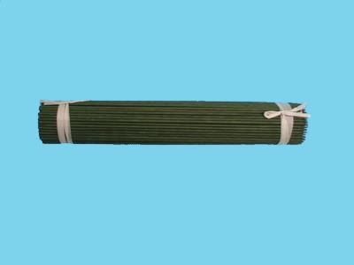 Bamboo sticks Dark green 90cm - 7mm