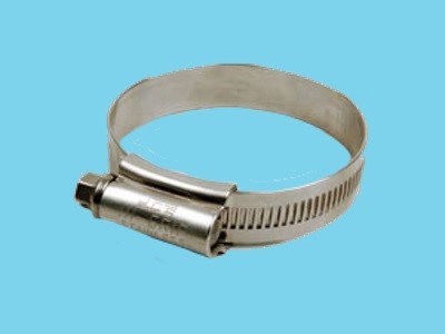 Hose clamp  80 - 100 mm Stainless Steel