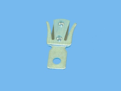 loose knife from rope knot holder
