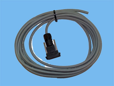 Cable SD15 M/open L=4,3m + rubber