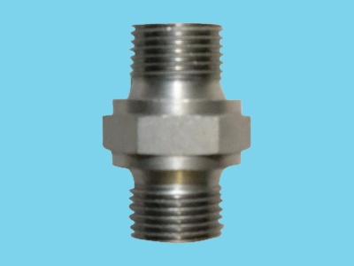 Nipple HD 3/8" out-out BSPP