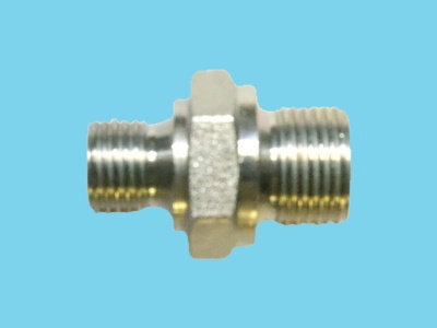 Reduction nipple HD 3/8" x 1/4" out - out BSPP