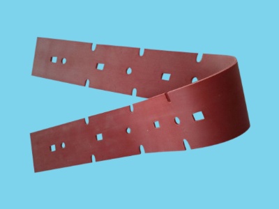 Front latex suction rubber CT15 - 536mm