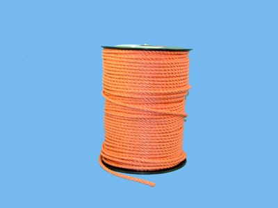 Nylon cord 8mm orange 220m