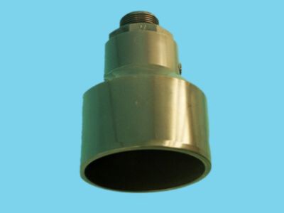 Steam hose connector PVC 5" - 125 mm x - 5/4" outside