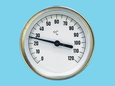 Thermometer pointer, case 100 mm length 45 mm 0..+60 gr.C
