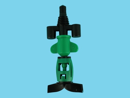 DAN-sprinkler with butterfly-3/8Withworth 105ltr green