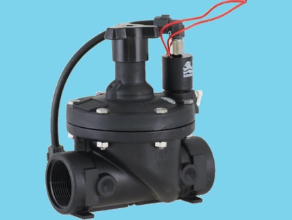 Bermad valve 1.5" 3-way straight 24VAC
