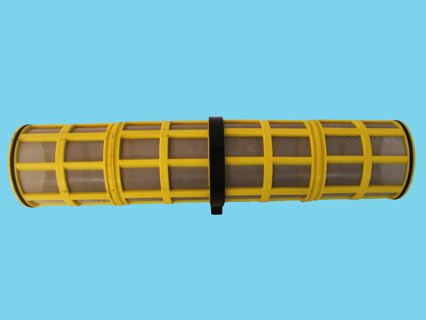 Am-cylinder-3"Male thread-4"C  100-Micron-yellow