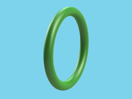 O ring viton 30 x 3mm    green