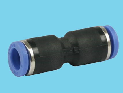 Push-in straight connector 16x16mm