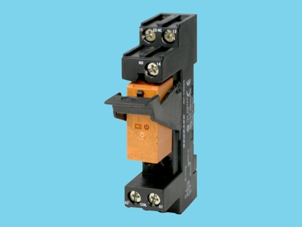 Relay 12V/30mA, changeover contact, switching capacity 250V/