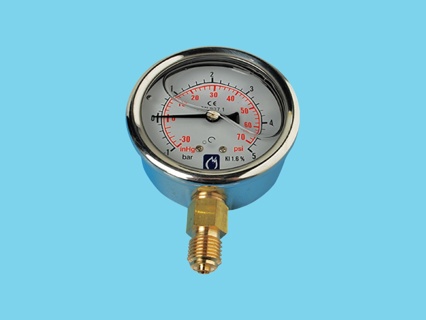 Pressure gauge -1/+5 bar
