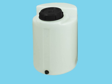 Dosing container with screw lid 60 Ltr Natural