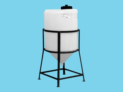Ccontainer 100L with screw cap-cylindrical-excl. frame