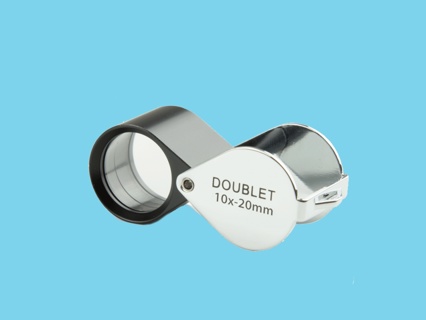 magnifying glass Loupe 10 x 20 mm