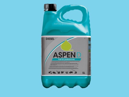 Aspen petrol two-stroke 5 ltr red can-
