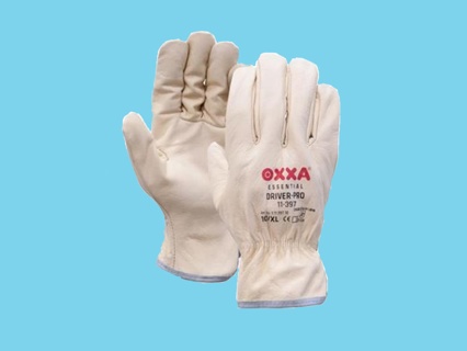 OXXA® Driver-Pro 11-397 grain leather glove size 7