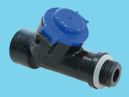 Piston valve constant (blue), 2 bar