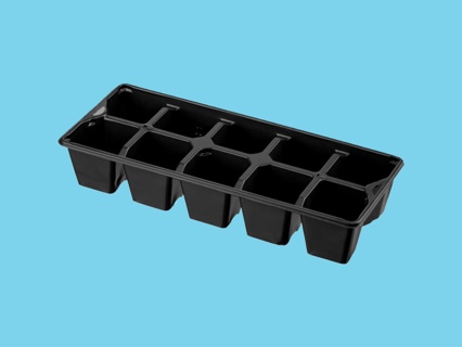 Desch carrying tray 7x7x6cm/7x7x8cm  black 120 box