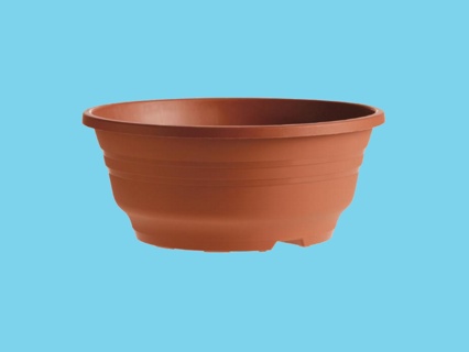 Plant bowl Vera 23 cm velvet terracotta 4140 plt