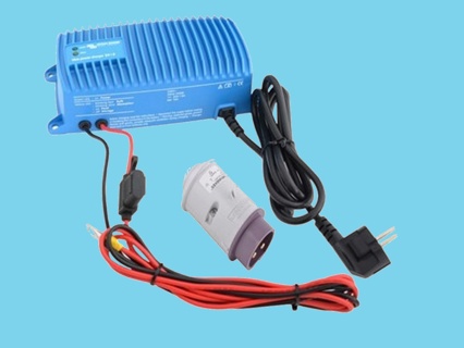 Fully automatic battery charger 24V 8 Amp.incl. 24V plug for