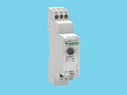 Relay timer multifunctional 17,5mm 12-240VAC/DC