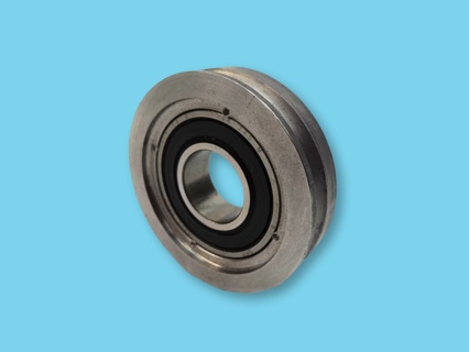 Fully complete the steel cable tension spring / bearing