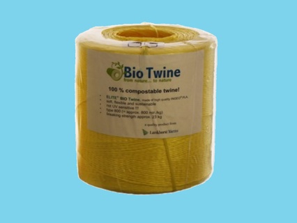 Elite Bio Twine Yellow 600m / kg spool 4.5 kg