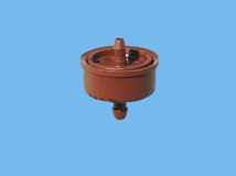 Dripper Supertif 2,2 ltr - brown/brown (Conic + Barb Outlet)