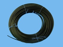 PE hose 32x2mm black preholed