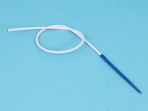 Micro tube white 60 cm 5x3.4mm +Prevo-blue
