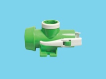 Fersil Quick coupler with spray connection PVC-U 50 mm x 1 1