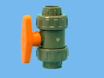 Ball valve Ø25mm solvent cement pvc