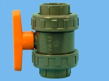 Ball valve Ø50mm solvent cement pvc