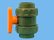 Ball valve Ø90mm solvent cement pvc
