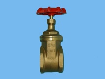 Hand wheel valve brass  2 1/2"
