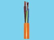 Qwpk cable 4x2, 5 mm yellow 750v