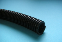 Flexible pipe black 19 mm