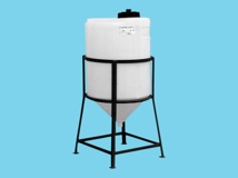 Ccontainer 208L with screw cap-cylindrical-excl. frame