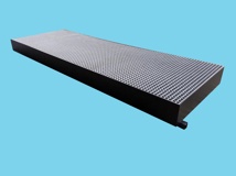 Driptray for 5 IBC  HDPE 600x125x25 cm (black)