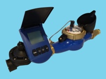 Autom. volume valve-set - 7 m3/h - 1 pulse/liter - 1"