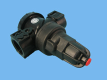 Uvar pressure valve   1"  red