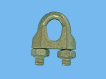 Steel wire clamp  1/2" geg