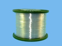Polyester wire 2,2 mm transparant, 1800 mtr/roll