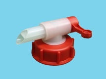 Dosing pump valve for 20/25 L can
