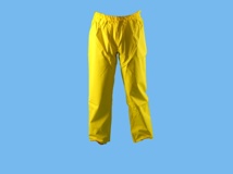 Rain trousers flexothane pants yellow XXL