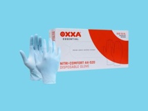 Glove Oxxa nitril 4520 L blue