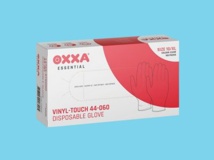 Glove Oxxa vinyl M white cat 1